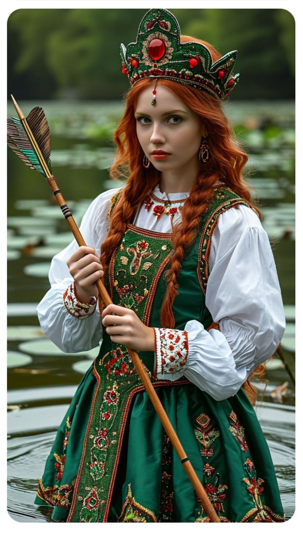 Nude girl Girls in Slavic costumes in Hamheung