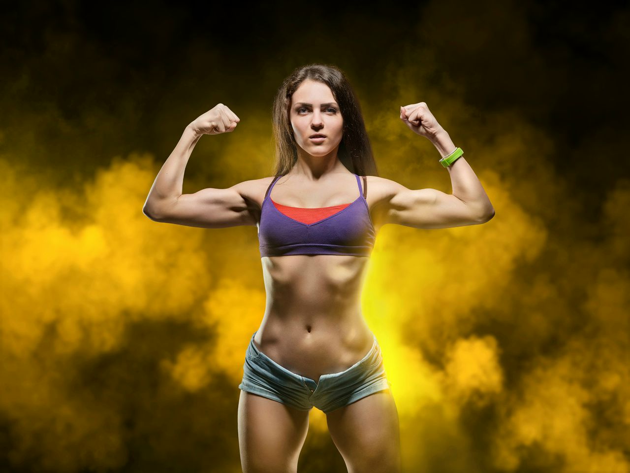 Athletic girls in Hamheung